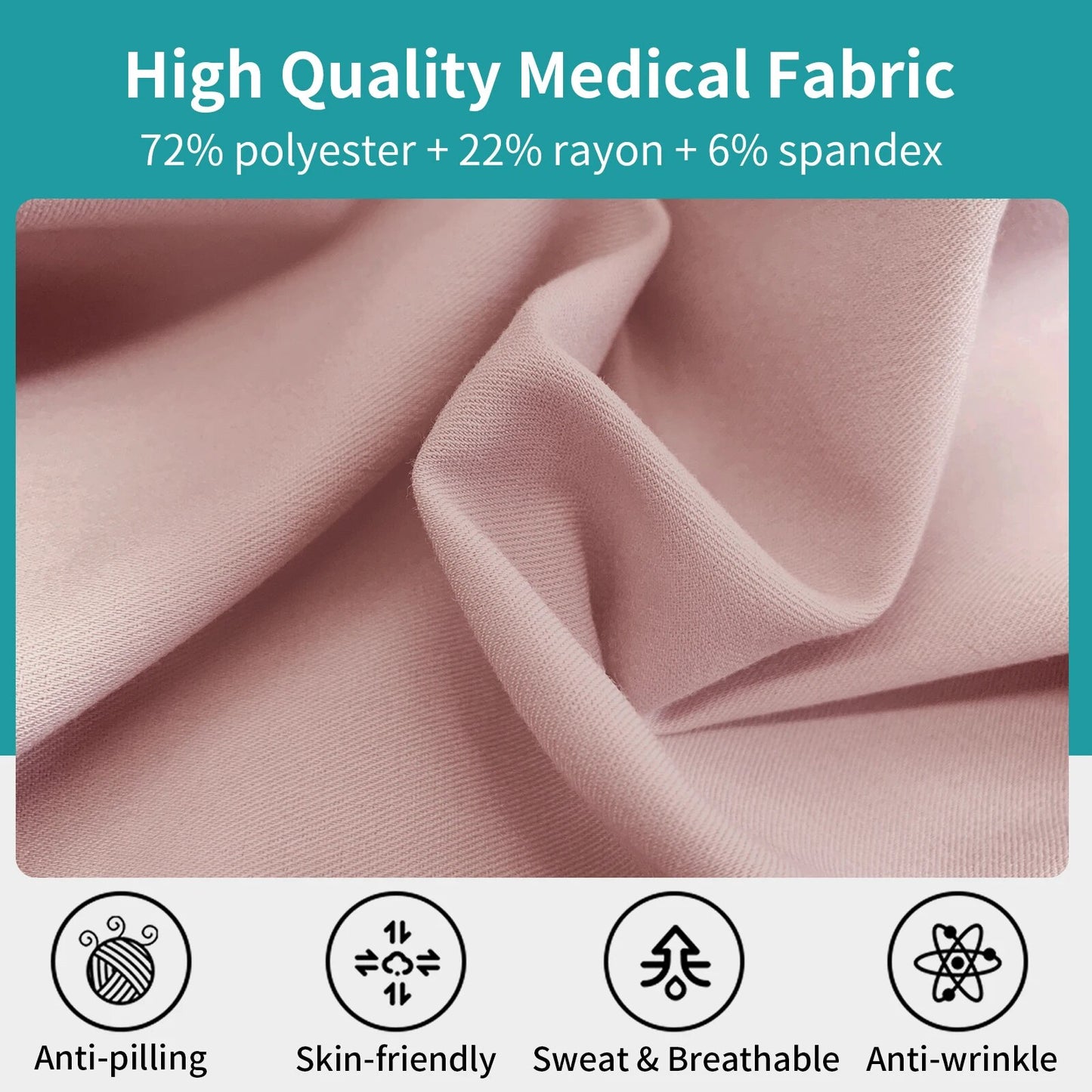 Elasticity Pet Clinic Nurse Work Pant High Quality Solid Color Dentist Nursing Scrub Women Bottoms Hospital Doctor Work Clothing