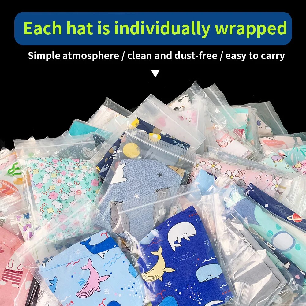 New Cotton Scrub Cap Pet Grooming Work Hat with Elastic Buckle Printing Frosted Laboratory Work Accessories Unisex Nursing Cap