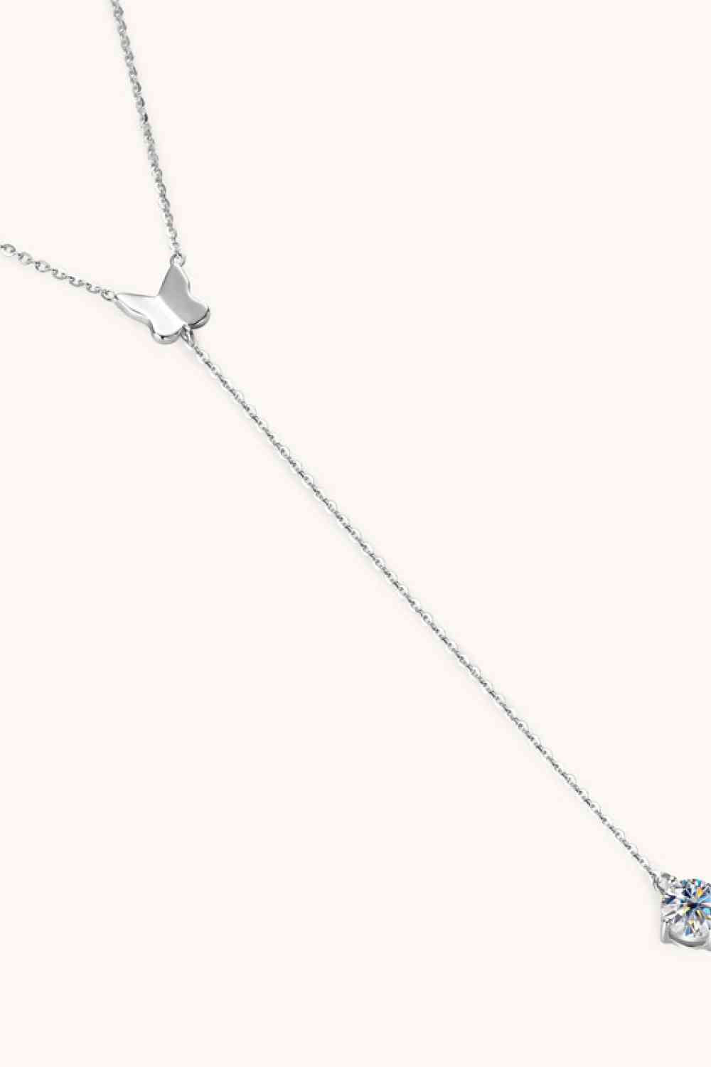 1 Carat Moissanite 925 Sterling Silver Necklace