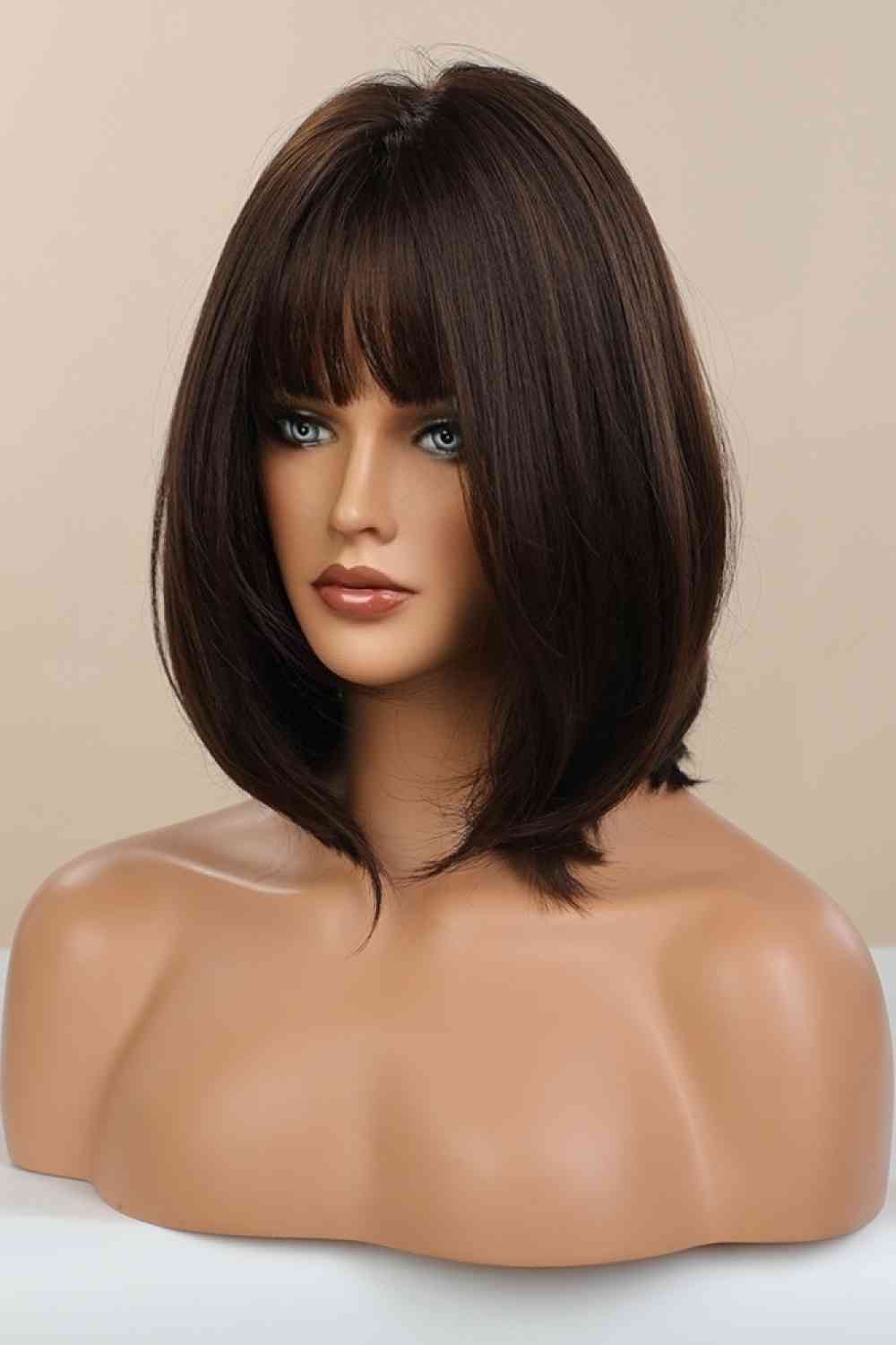 Full-Machine Bobo Synthetic Wigs 9''